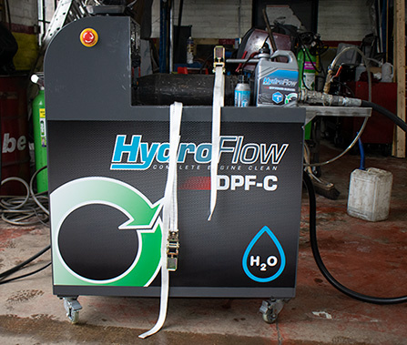 DPF - professionally cleaned at Elite Motorist's Centre, Sandy, Bedfordshire
